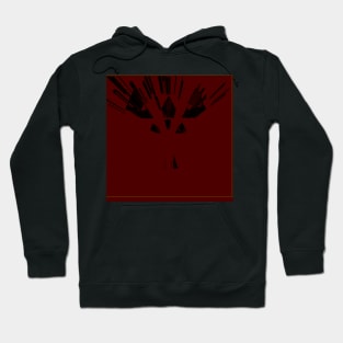 red angel triforce Hoodie